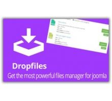 Dropfiles хранилище файлов и файловый менеджер joomla