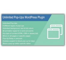 Unlimited Pop-Ups плагин wordpress