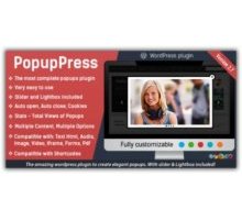 PopupPress плагин всплывающие окна wordpress