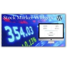 Stock Market Widgets плагин wordpress