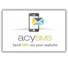 AcySMS rus компонент SMS рассылок joomla