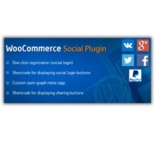 WooCommerce Social Plugin плагин wordpress