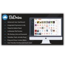 BeDrive скрипт хостинга облачного хранилища файлов