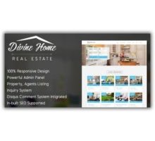 Divine Home скрипт портала недвижимости