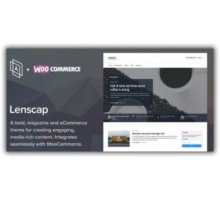 Lenscap адаптивный шаблон wordpress