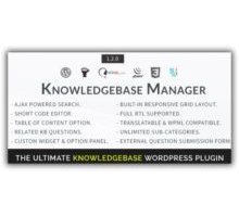 BWL Knowledge Base Manager плагин базы знаний wordpress