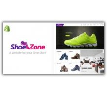 Shoe Zone 1.7 шаблон магазин обуви eCommerce