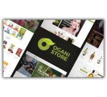 Ogani адаптивный шаблон Opencart