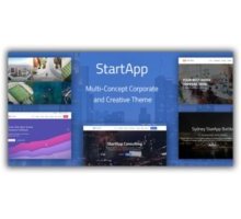 StartApp адаптивный шаблон wordpress