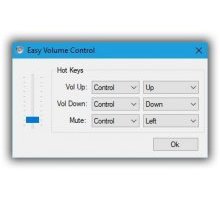 Программа Easy Volume Control управление громкостью звука горячими клавишами
