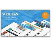 Volga адаптивный шаблон Opencart