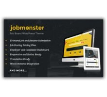 Jobmonster биржа труда адаптивный шаблон wordpress