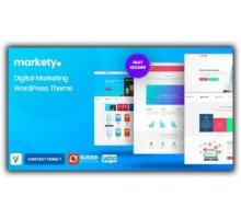 Markety адаптивный шаблон wordpress SEO и цифровой маркетинг
