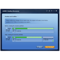 AOMEI OneKey Recovery программа создания бэкапа