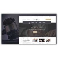 LegalPress адаптивный шаблон для юристов, консультантов и финансовых фирм