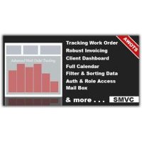 Advanced Work Order Tracking System скрипт отслеживания заказов на работу