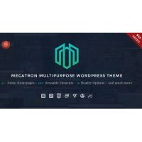 Megatron адаптивный шаблон тема wordpress