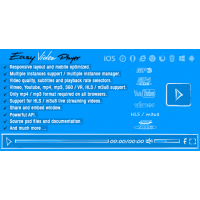 Easy Video Player скрипт адаптивный видеоплеер