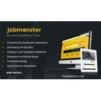 Jobmonster адаптивный шаблон доска объявлений Wordpress