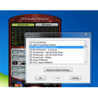 DFX Audio Enhancer улучшение звука
