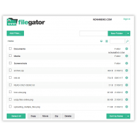 FileGator PRO скрипт файловый менеджер