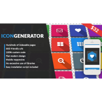 Icon Generator скрипт генератор иконок