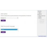 Microsoft Windows and Office ISO Download Tool скачивание дистрибутивов