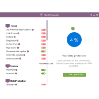 Abelssoft Win10 PrivacyFix отключение функций слежения Windows 10