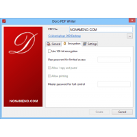 Doro PDF Writer программа создания PDF файлов