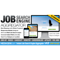 Instant Job Search Engine Aggregator поиск вакансий скрипт