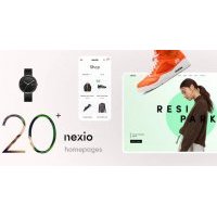 Nexio магазин модной одежды тема Wordpress
