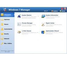 Windows 7 Manager 5.1.7 Final оптимизация windows