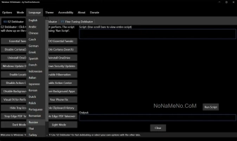 Windows 10 Debloater