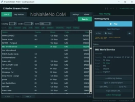 X Radio Stream Finder