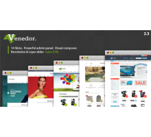 Venedor 2.3.9 шаблон WordPress + WooCommerce шаблон