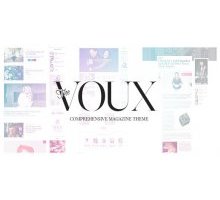 The Voux 2.0.4 comprehensive magazine theme шаблон wordpress