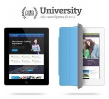 University 2.0.8 образовательной шаблон wordpress
